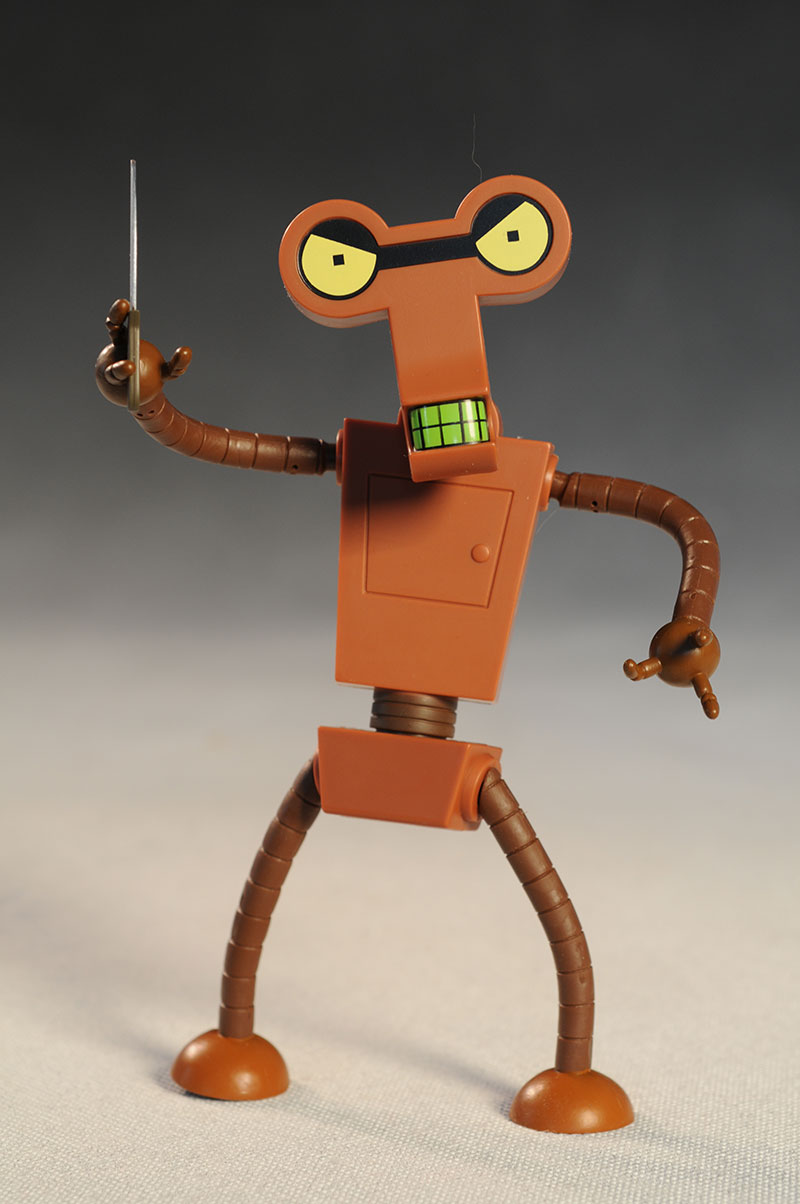 Futurama Mom Chef Bender actio figures by Toynami
