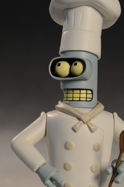 Futurama Mom Chef Bender actio figures by Toynami