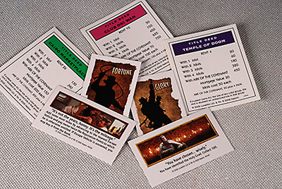 Indiana Jones Monopoly board game