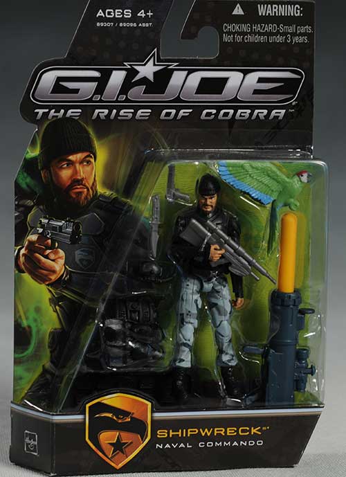 Shipwreck G.I. Joe movie rise of the cobra action figure by Hasbro