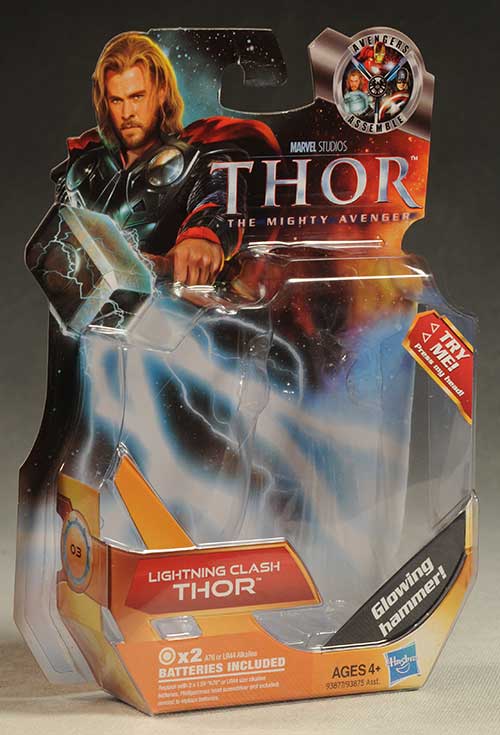 Thor movie action figures by Hasbro