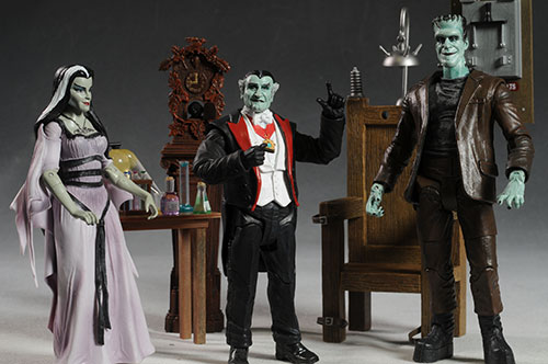 Munsters action figures by Diamond Select Toys