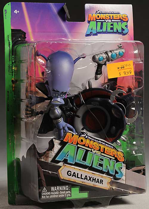 Monsters vs Aliens action figures from Toy Quest