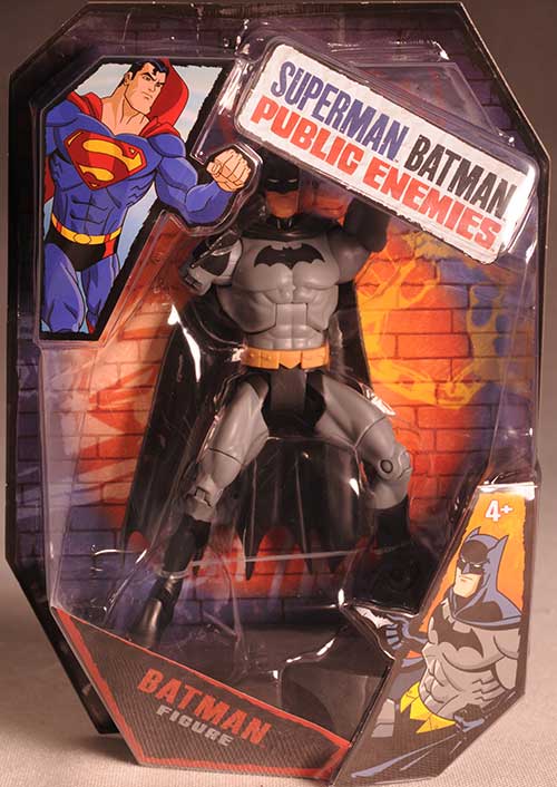 Public Enemies Superman Batman action figures by Mattel