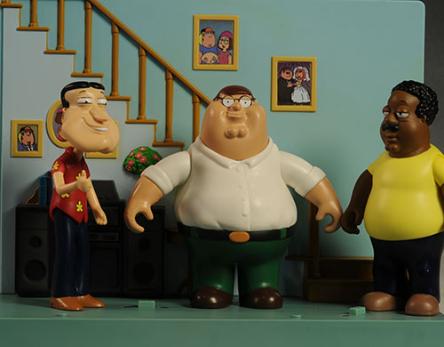 Family Guy action figures by Playmates Toys