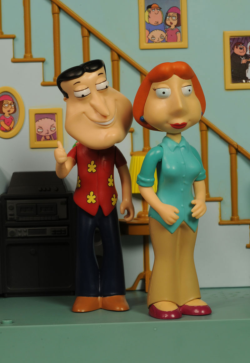 Family Guy action figures by Playmates Toys