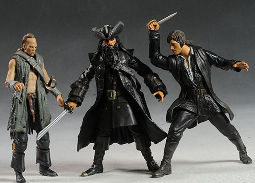 Pirates of the Caribbean action figures by Jakks