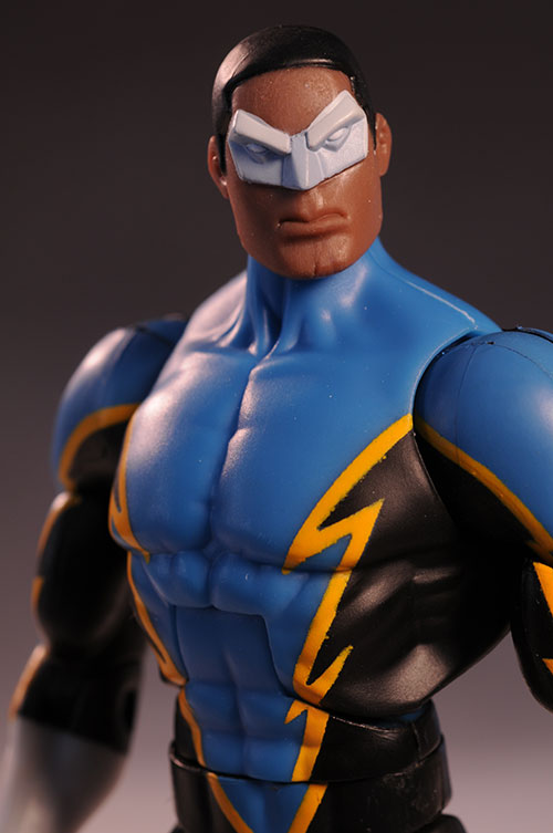 Black Lightning Public Enemies action figure by Mattel