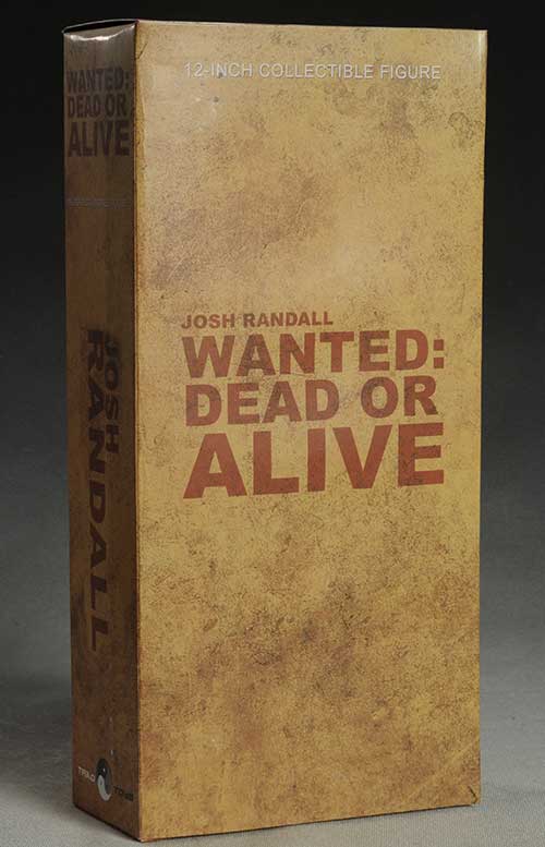 Josh Randall Wanted Dead or Alive sixth scale action figure by Triad Toys
