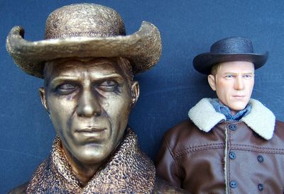Josh Randall bust Wanted Dead or Alive by Triad Toys