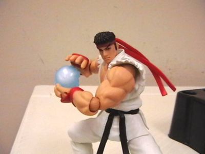 Street Fighter Revoltech action figures from Kaiyodo