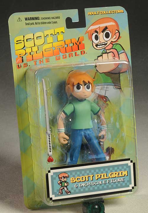 Scott Pilgrim vs the World action figures by Mezco Toyz