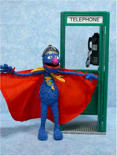 Sesame Street Super Grover action figure - Another Toy Review by