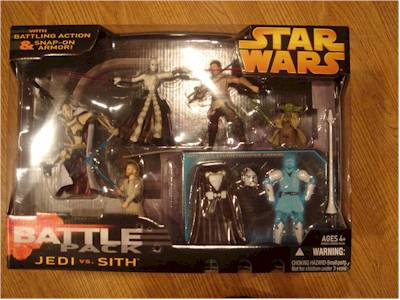Details about   Star Wars Battle Pack Jedi Vs Sith Hasbro 30th Anniversary Obi-Wan Anakin Asajj