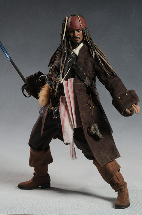 Jack Sparrow DX06 sixth scale action figure by Hot Toys