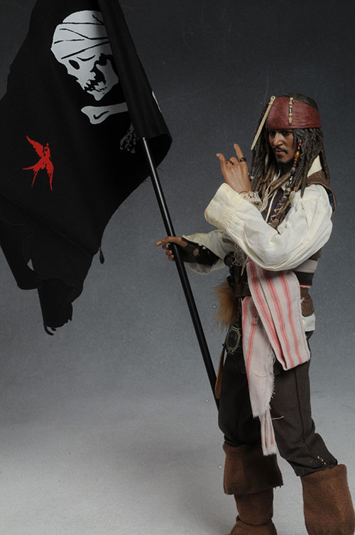 Jack Sparrow DX06 sixth scale action figure by Hot Toys