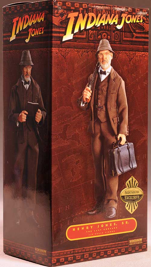 Professor Henry Jones Sr. Indiana Jones sixth scale action figure by Sideshow Collectibles