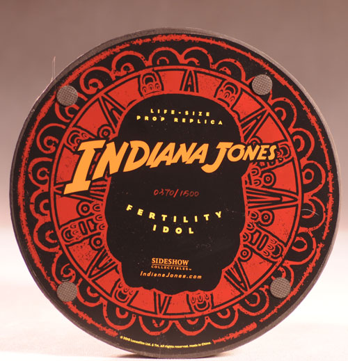 Fertility Idol prop replica Indiana Jones by Sideshow Collectibles