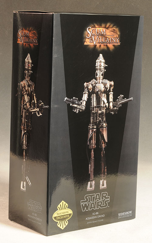 IG-88 Star Wars action figure by Sideshow Collectibles