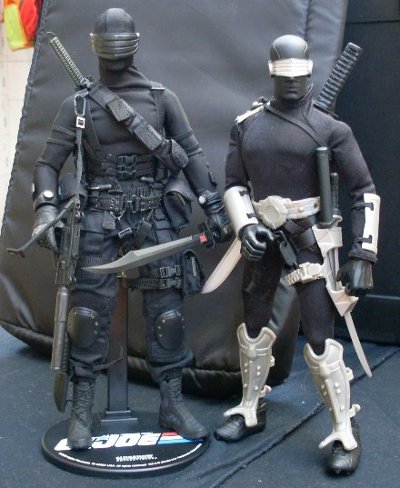 G.I. Joe Snake Eyes sixth scale action figure from Sideshow Collectibles