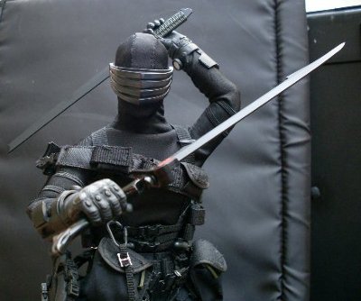 G.I. Joe Snake Eyes sixth scale action figure from Sideshow Collectibles