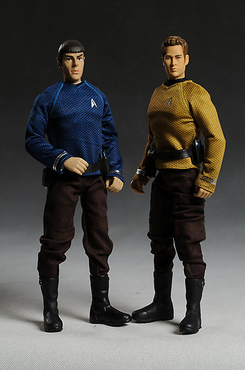 Star Trek Kirk and Spock sixth scale action figure by Playmates