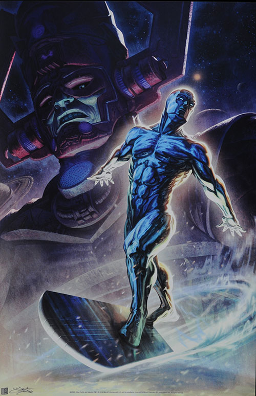 Sliver Surfer Comiquette statue by Sideshow Collectibles