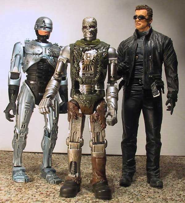 Terminator: Salvation T-600 action figure by Playmates Toys.