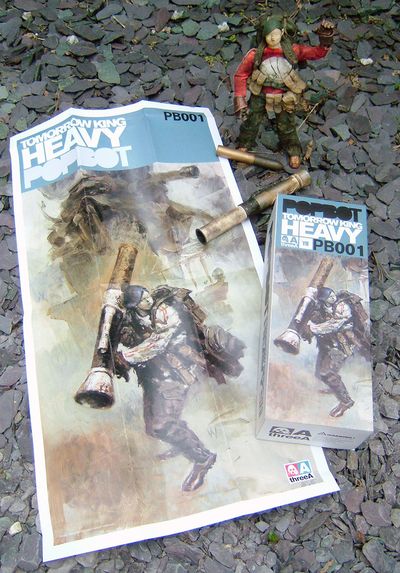 Popbot Tomorrow King Heavy action figure by 3A Toys