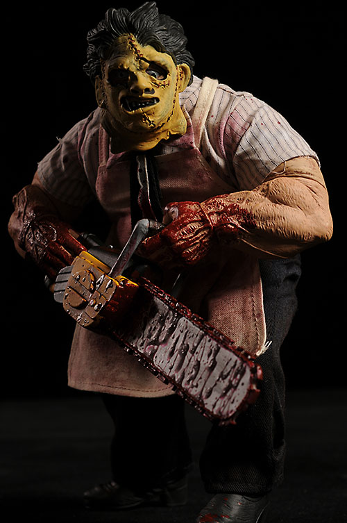 Texas Chainsaw Massacre Leatherface action figure by Mezco Toyz.