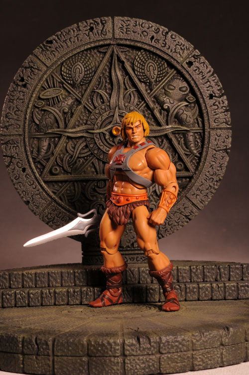 Mayan Triarama action figure display by Triad Toys