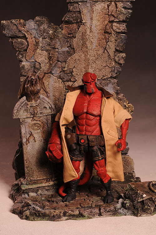 Grave Danger Triarama action figure display by Triad Toys