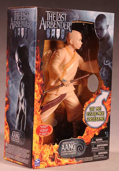 Last Airbender Ultimate Battle Aang action figure from SpinMaster
