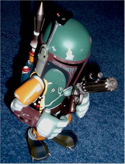 BOBA FETT Star Wars Empire Strikes Back Medicom VCD Vinyl Collectible Figure '07 