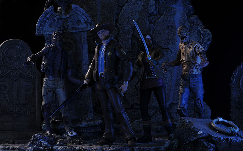 Walking Dead action figures by McFarlane Toys