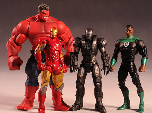 War Machine and Iron Man Mark VI action figures Walmart exclusive from Hasbro