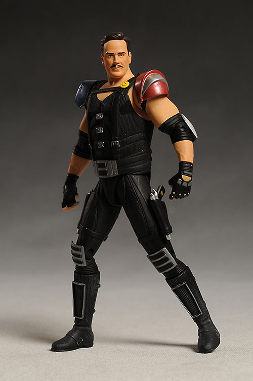 Comedian variant Watchmen action figure from DC Direct