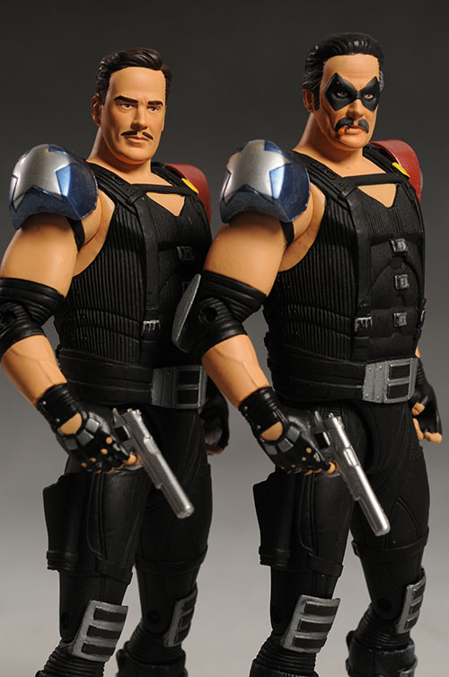 Comedian variant Watchmen action figure from DC Direct