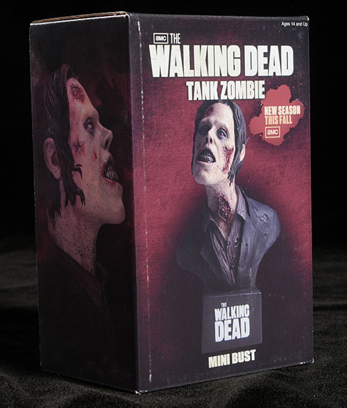 Tank Zombie mini-bust Walking Dead by NECA