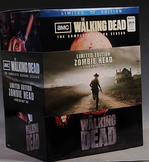 Walking Dead season 2 Zombie Head case by McFarlane Toys