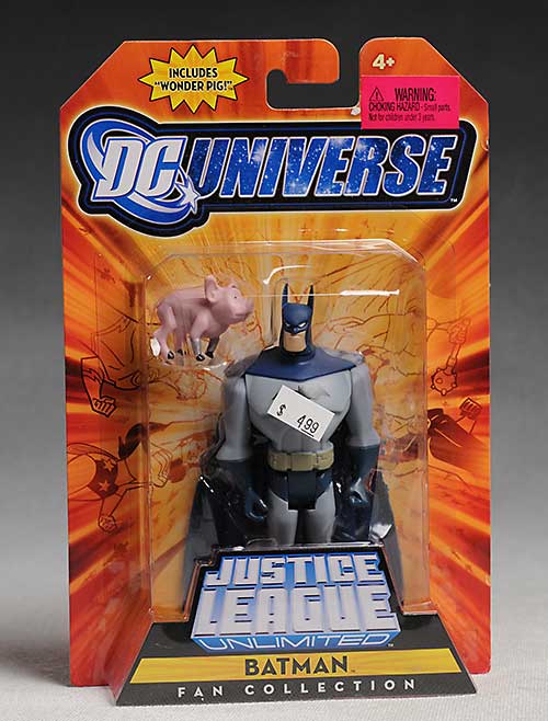 Wonder Pig Justice League Unlimited Batman action figures