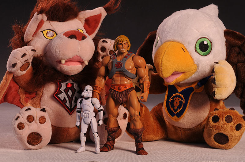 World of Warcraft plush Wind Rider Cub and Griphon Hatchling by Blizzard