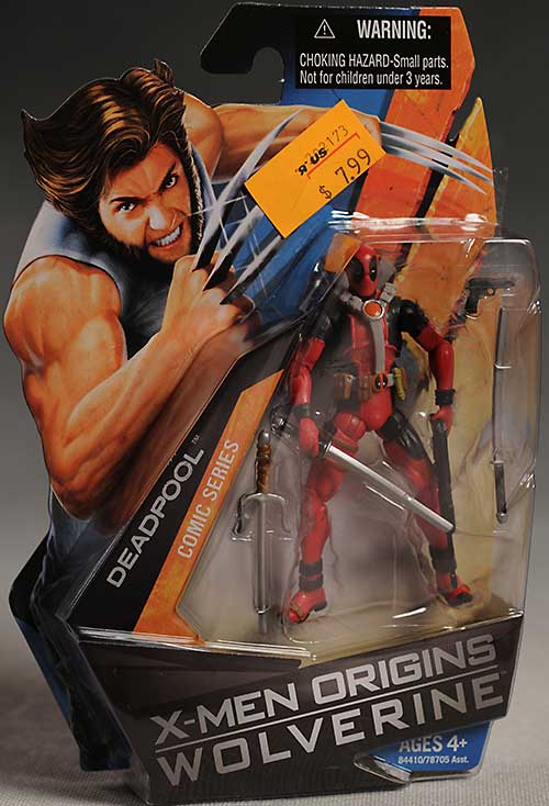 X-men Origins Wolverine Deadpool action figure from Hasbro