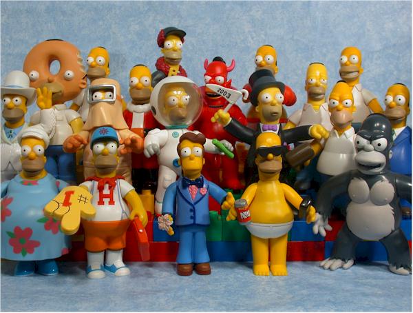 World of Springfield Homer action figures