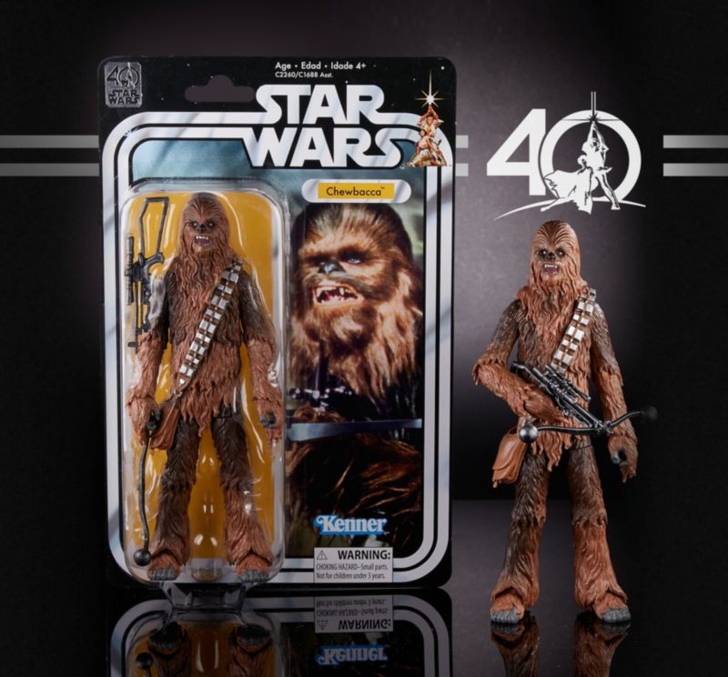 Hasbro 40th Anniversary Star Wars Black Chewbacca