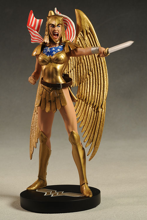 DC Cover Girls Armored Wonder Woman statue by DC Direct