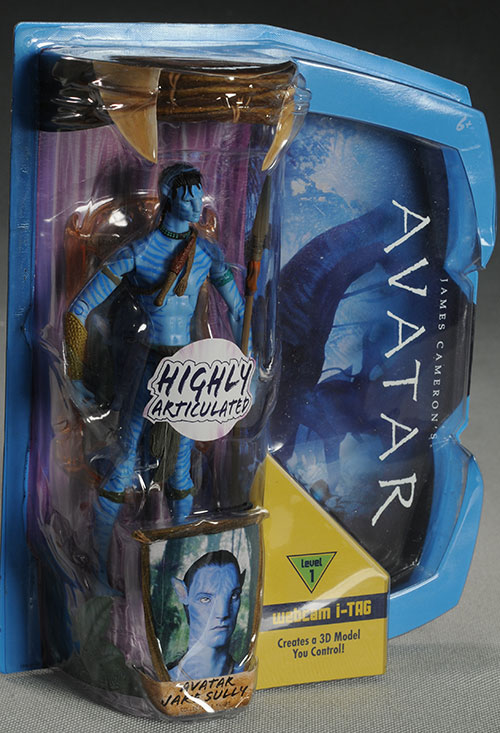 Avatar Jake Sully Movie Masters action figure by Mattel