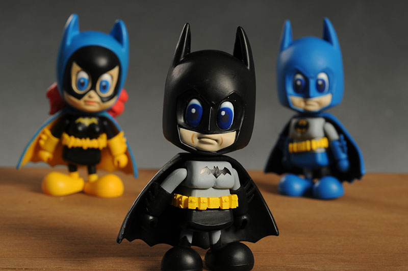 Batman Cosbaby action figures  by Hot Toys