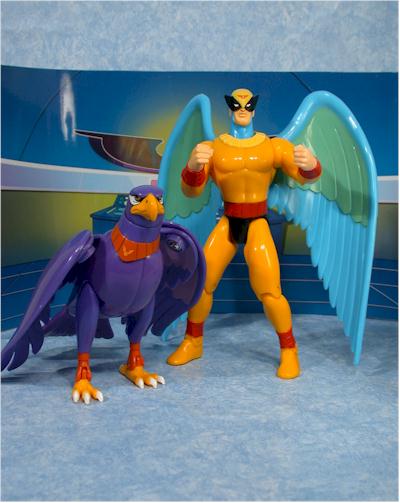 Birdman and Avenger action figures by Toynami