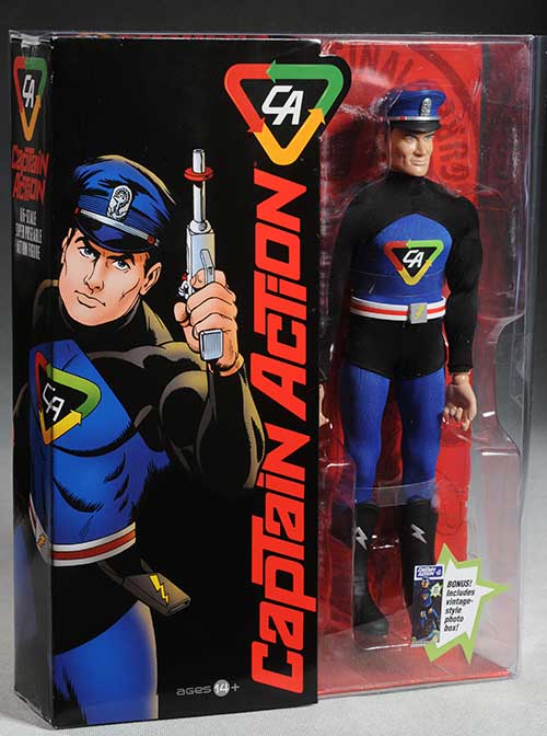 Captain Action deluxe action figure set by Round 2